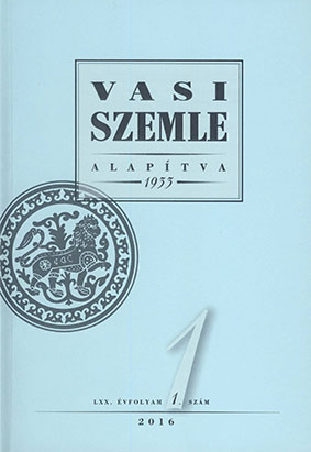 Vasi Szemle 201601